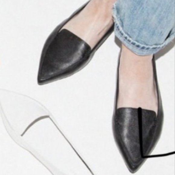 Jeffrey Campbell Shoes - Jeffrey Campbell Vionnet Loafers Flat Black Size 6